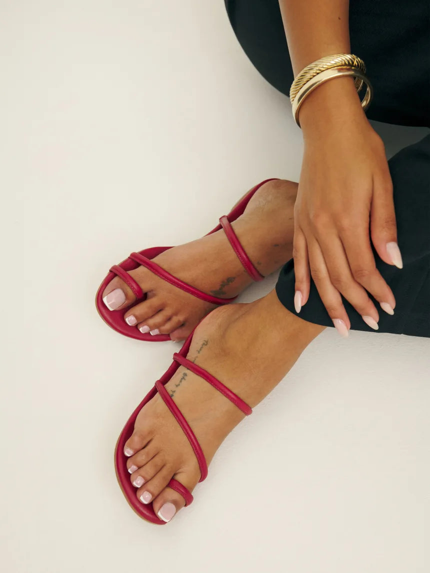 SW. Strappy Flat Sandal
