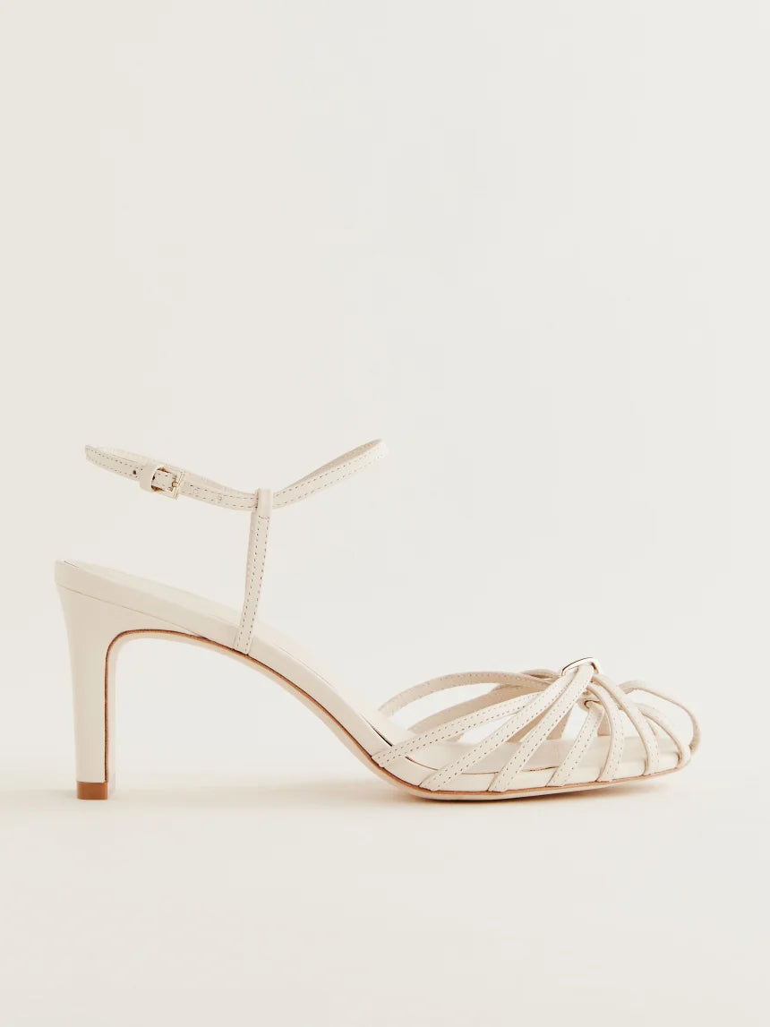 SW. Almond Toe Heeled Sandal
