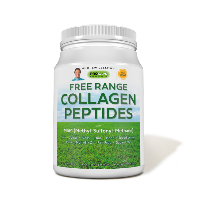 Free Range Collagen Peptides with MSM