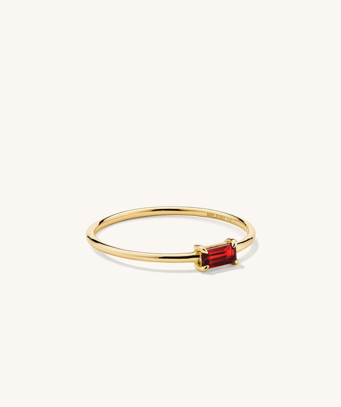 SW. Gemstone Stacker Ring