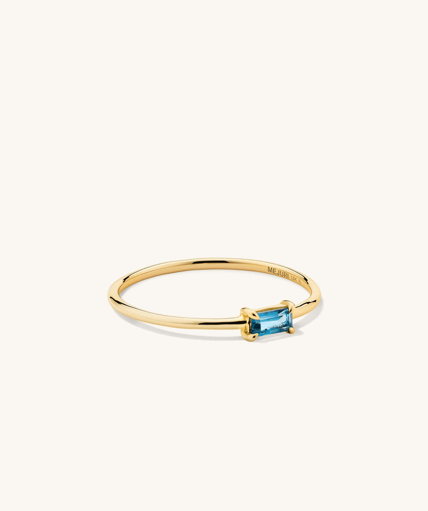 SW. Gemstone Stacker Ring