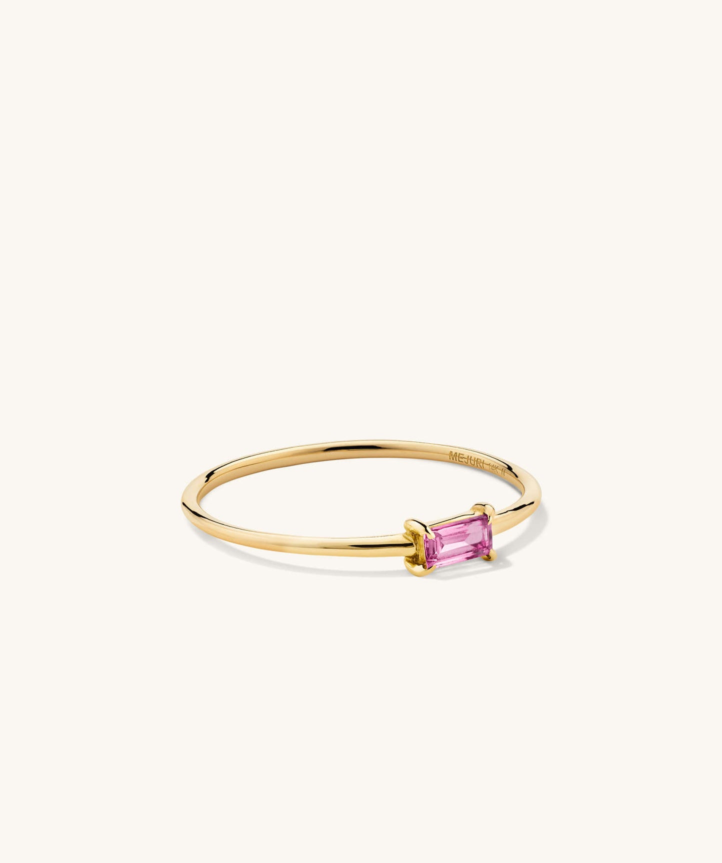 SW. Gemstone Stacker Ring