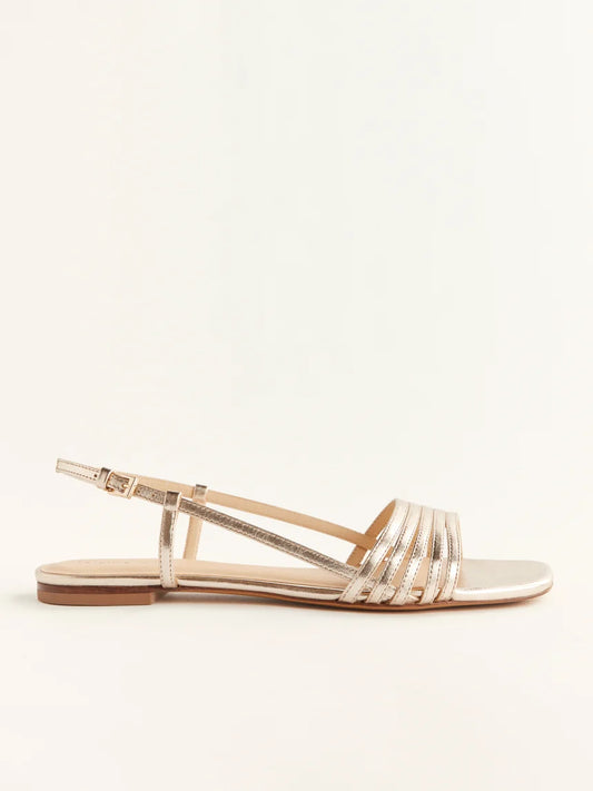 SW. Lattice Flat Sandal (Final Sale)