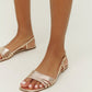 SW. Lattice Flat Sandal (Final Sale)