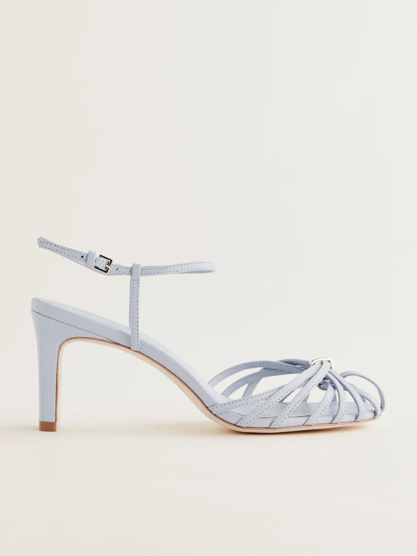 SW. Almond Toe Heeled Sandal