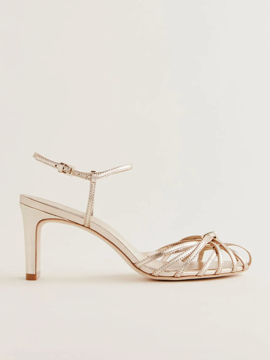 SW. Almond Toe Heeled Sandal