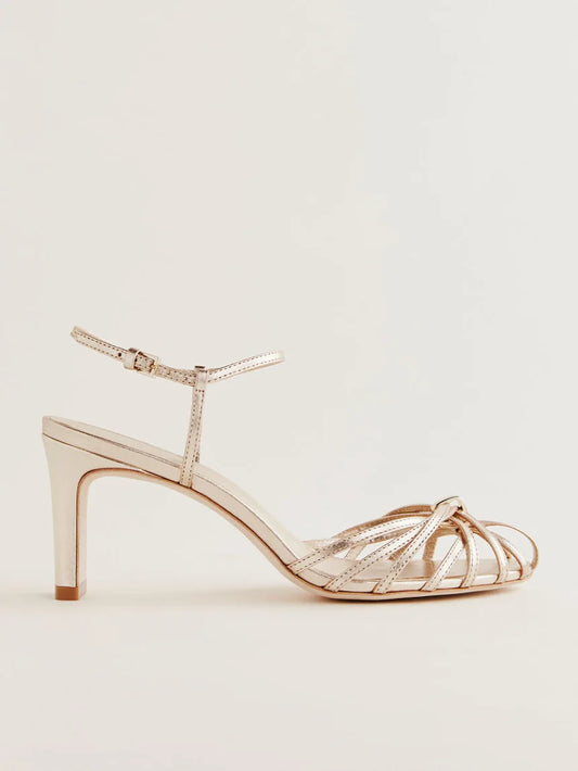 SW. Almond Toe Heeled Sandal