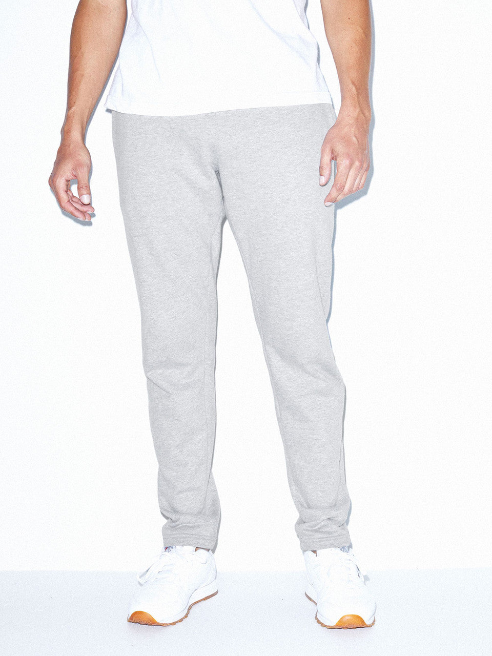SW. Men's Fleece Joggers - Light Gray (Marked Down)